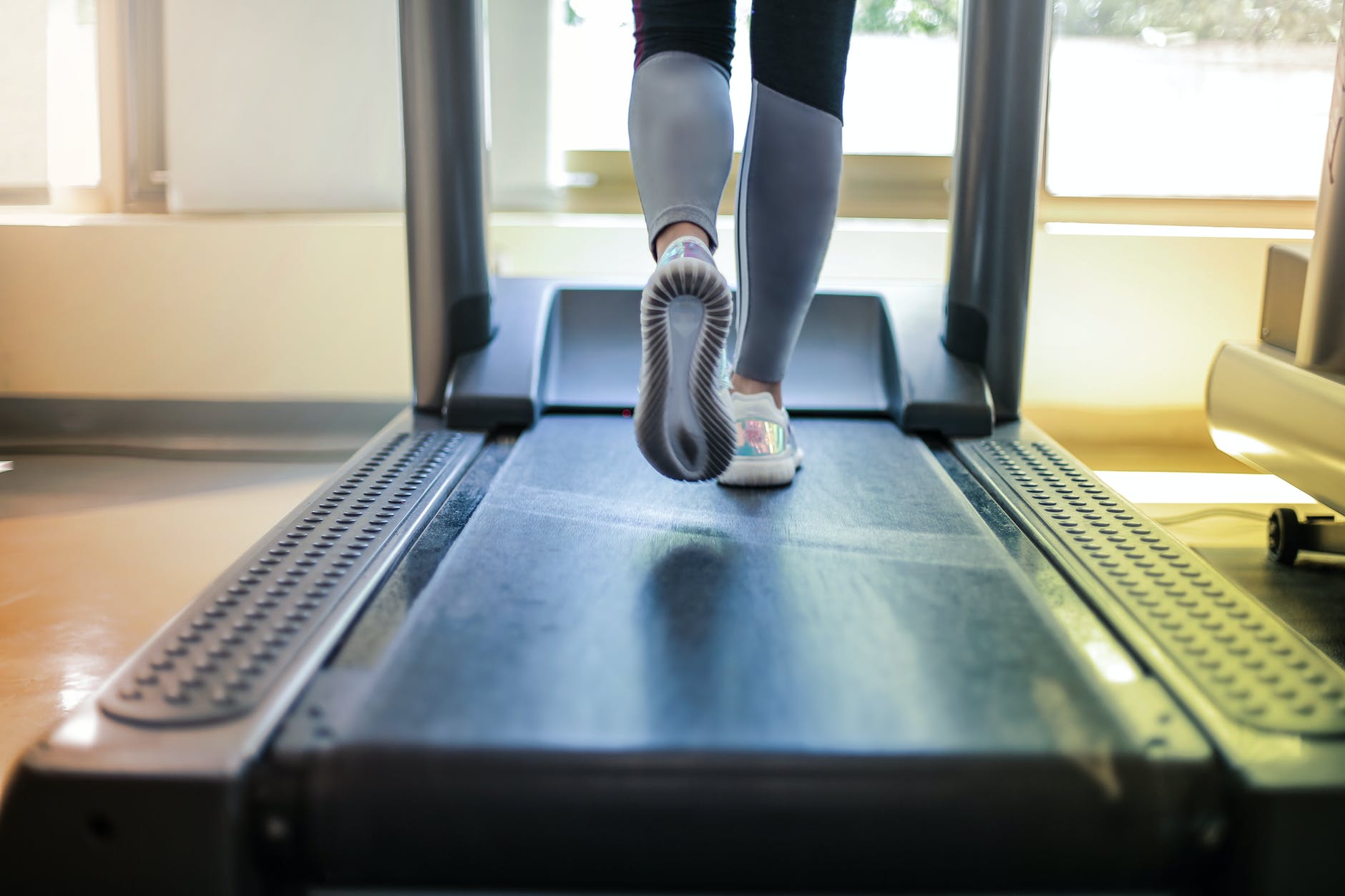 photo of person using treadmill